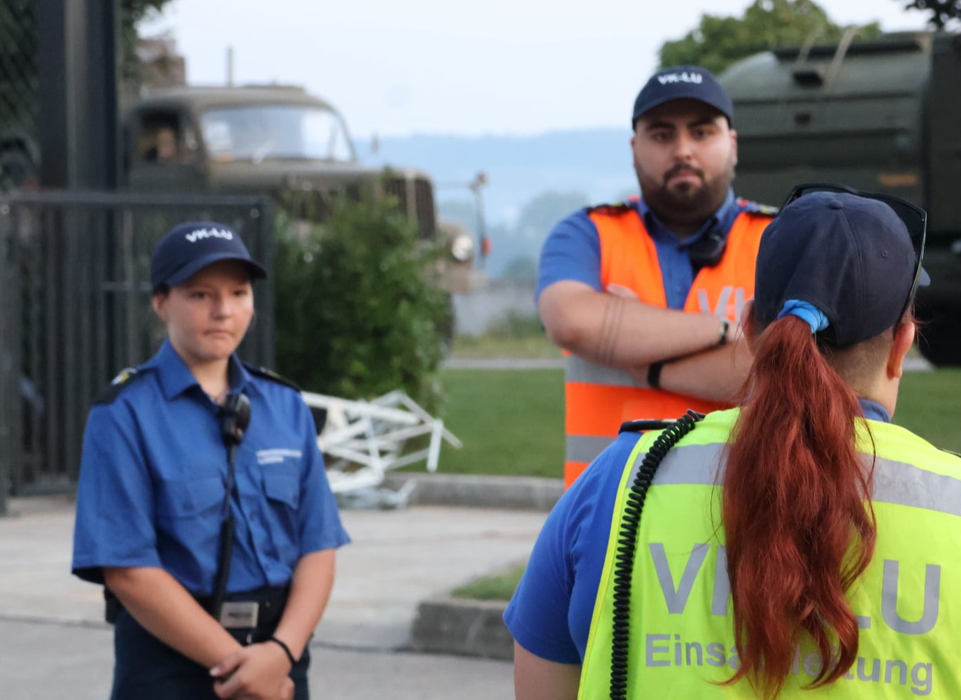Verkehrskadetten Luzern im Einsatz